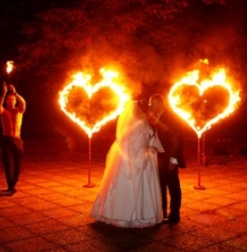 Feuershow Hochzeit Kiel